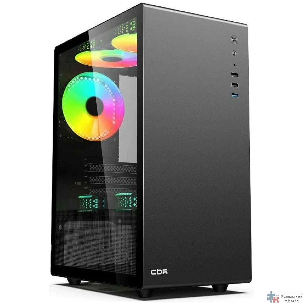 Компьютер CBR Edge E1203 Intel Core i7-12700 / Cbr MB-ARH610-OEM / 2x16GB / RTX3060 12Gb / SSD 960GB