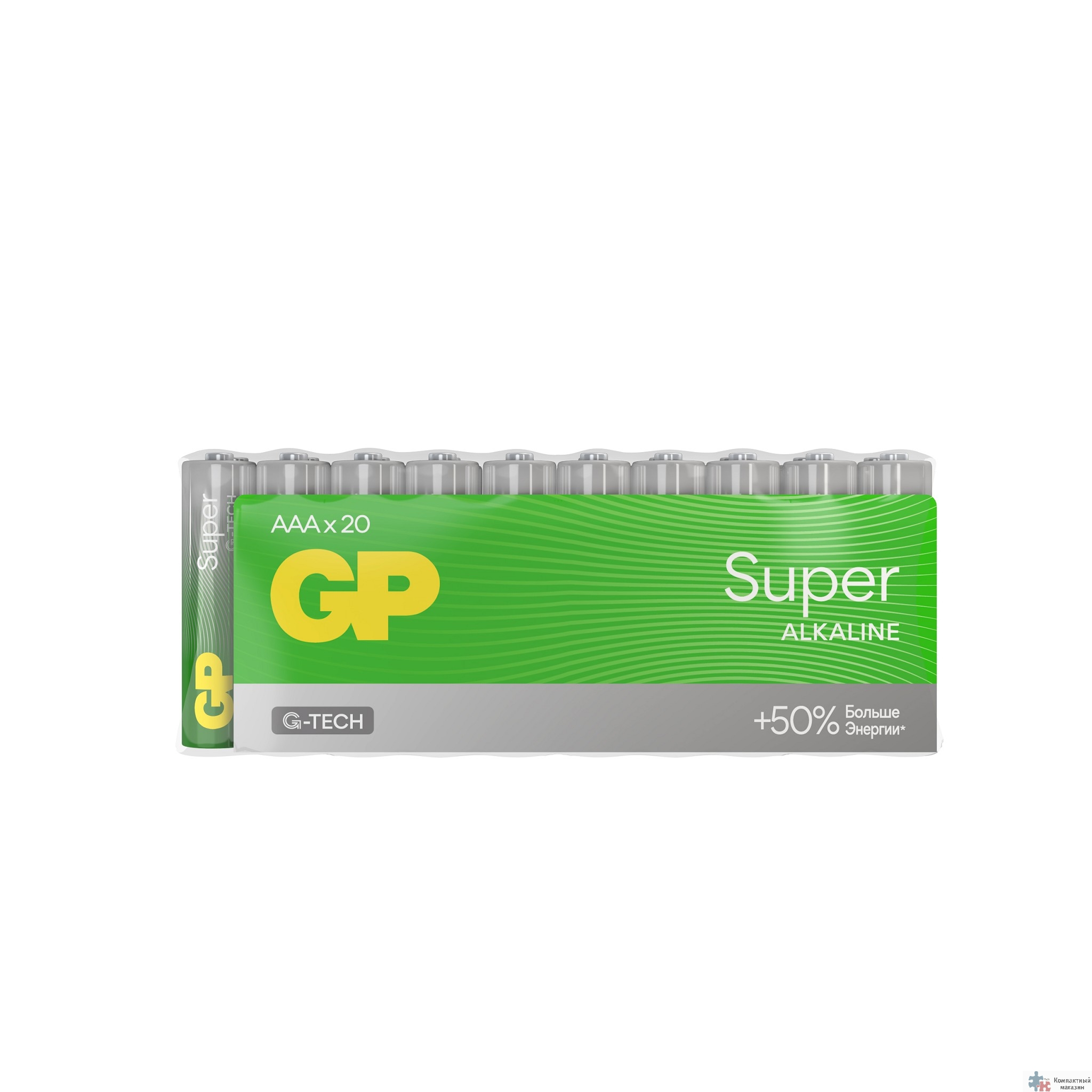 GP 24AA21-2CRSWC20 320/960 Super Alkaline G-Tech (20 шт. в уп-ке) 
