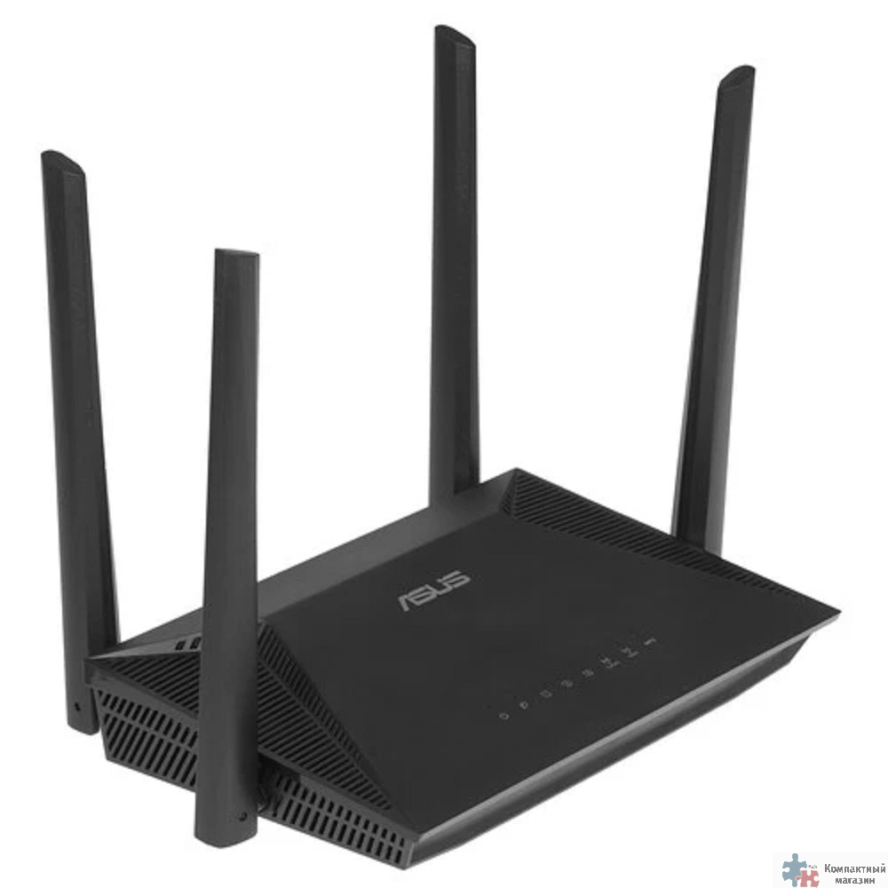 Повреждение упаковки ASUS RT-AX52 Беспроводной двухдиапазонный маршрутизатор AX1800, Wi-Fi 6 (ax)