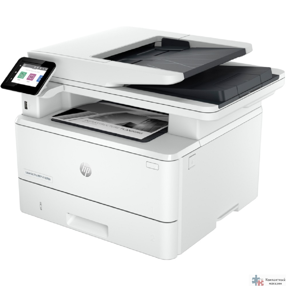 HP LaserJet Pro MFP 4103fdn_BBU (2Z628A_BBU) {A4, 1200dpi, 38ppm, 512Mb, 1200 MHz tray 100+250 pages USB+Ethernet Prin, старт. картр. 3050стр.}