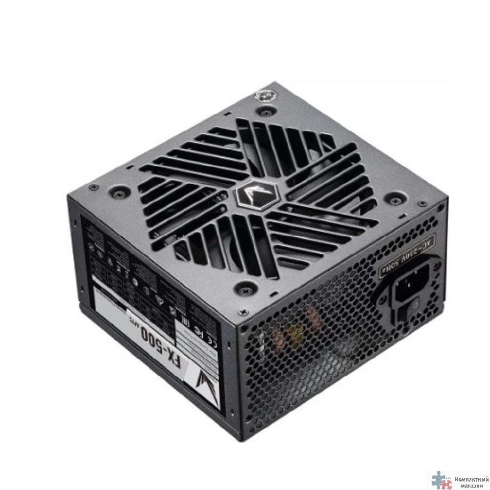 Formula ATX 500W FX-500 (24+4+4pin) APFC 120mm fan 4xSATA RTL