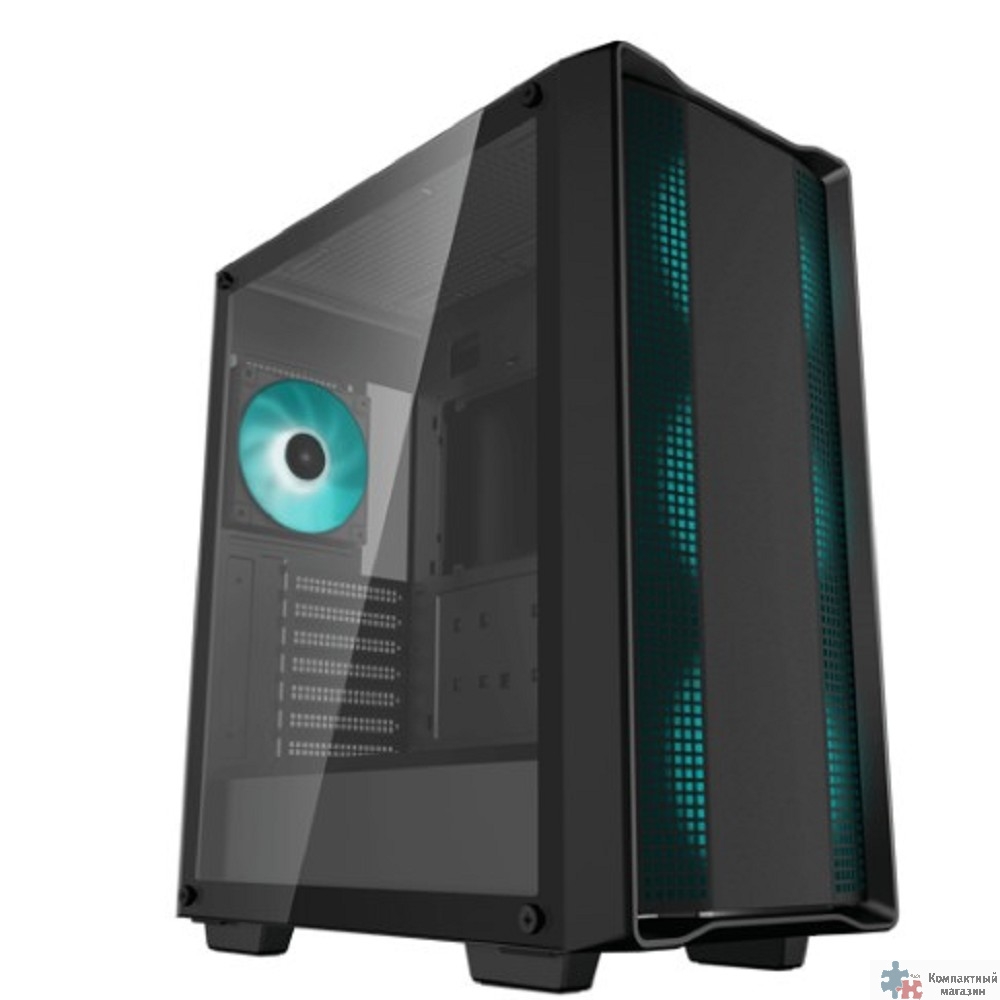 Deepcool CC560 V2 черный без БП ATX 4x120mm 1xUSB2.0 1xUSB3.0 audio bott PSU [R-CC560-BKGAA4-G-2]