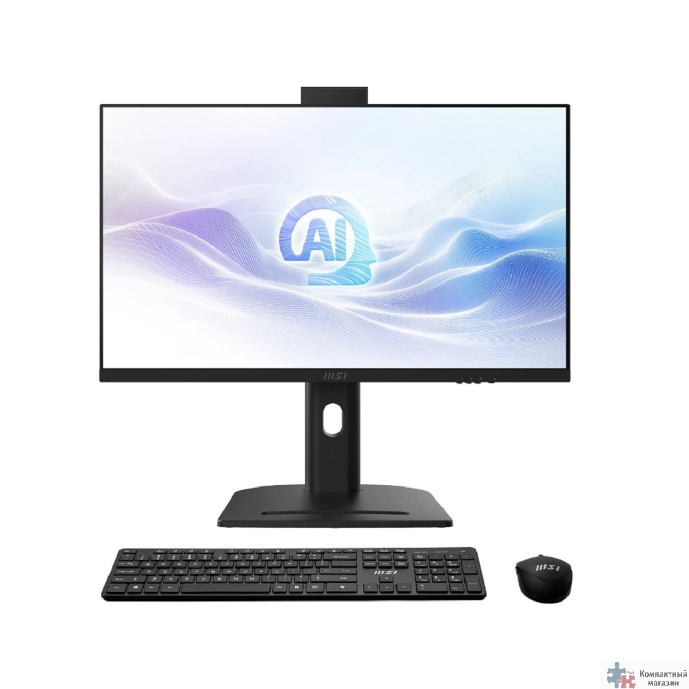MSI Modern AM273QP AI 1UM-090XRU [9S6-AF0111-090] Black  27" {WQHD Ultra 5 125H(1.2Ghz)/16384Mb/512PCISSDGb/Intel Arc Graphics//noOS + Wireless KB+M}