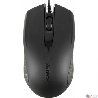 Повреждение упаковки A-4Tech Мышь OP-760 черный оптическая (1200dpi) USB (3but) [1023977]