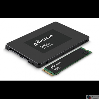 Micron SSD 5400 MAX, 3840GB, 2.5" 7mm, SATA3, 3D TLC, R/W 540/520MB/s, IOPs 95 000/34 000, TBW 24528, DWPD 3.5 (12 мес.)  OEM