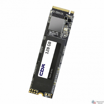 CBR SSD-128Gb-M.2-SATA-BS26b, Внутренний SSD- накопитель, серия "Base", 128Gb, M.2 SATA, 3D TLC NAND, R/W speed up to 510/450 MB/s, TBW 64
