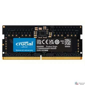 Crucial DDR5 SODIMM 8Gb 5600MHz CT8G56C46S5 CL46 