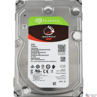 Повреждение упаковки 8TB Seagate IronWolf (ST8000VN004) {SATA 6.0Gb/s, 7200 rpm, 256mb buffer, 3.5",для NAS}