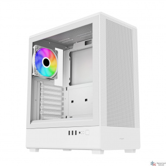 FSP Корпус ATX Miditower M221-WA, USB3.0 x 1/USB2.0 x 2, White 