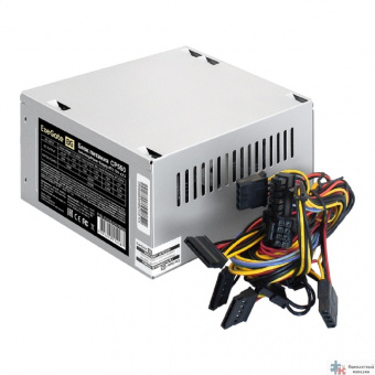 Exegate EX282067RUS Блок питания 550W ExeGate CP550, ATX, 8cm fan, 24p+(4p+4p), 3*SATA, 2*IDE, FDD