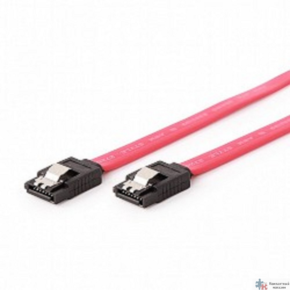 Cablexpert Кабель интерфейсный SATAIII 100см, 7pin/7pin, защелка, пакет (CC-SATAM-DATA-XL)