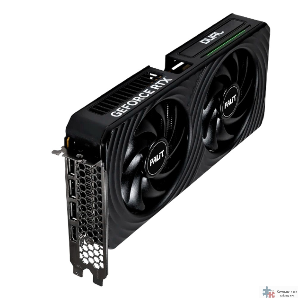 Видеокарта PCI-E Palit <RTX5050   8GB DUAL OC> GDDR6 128b, HDMI DPx3 NE65050S19P1-GB2070D