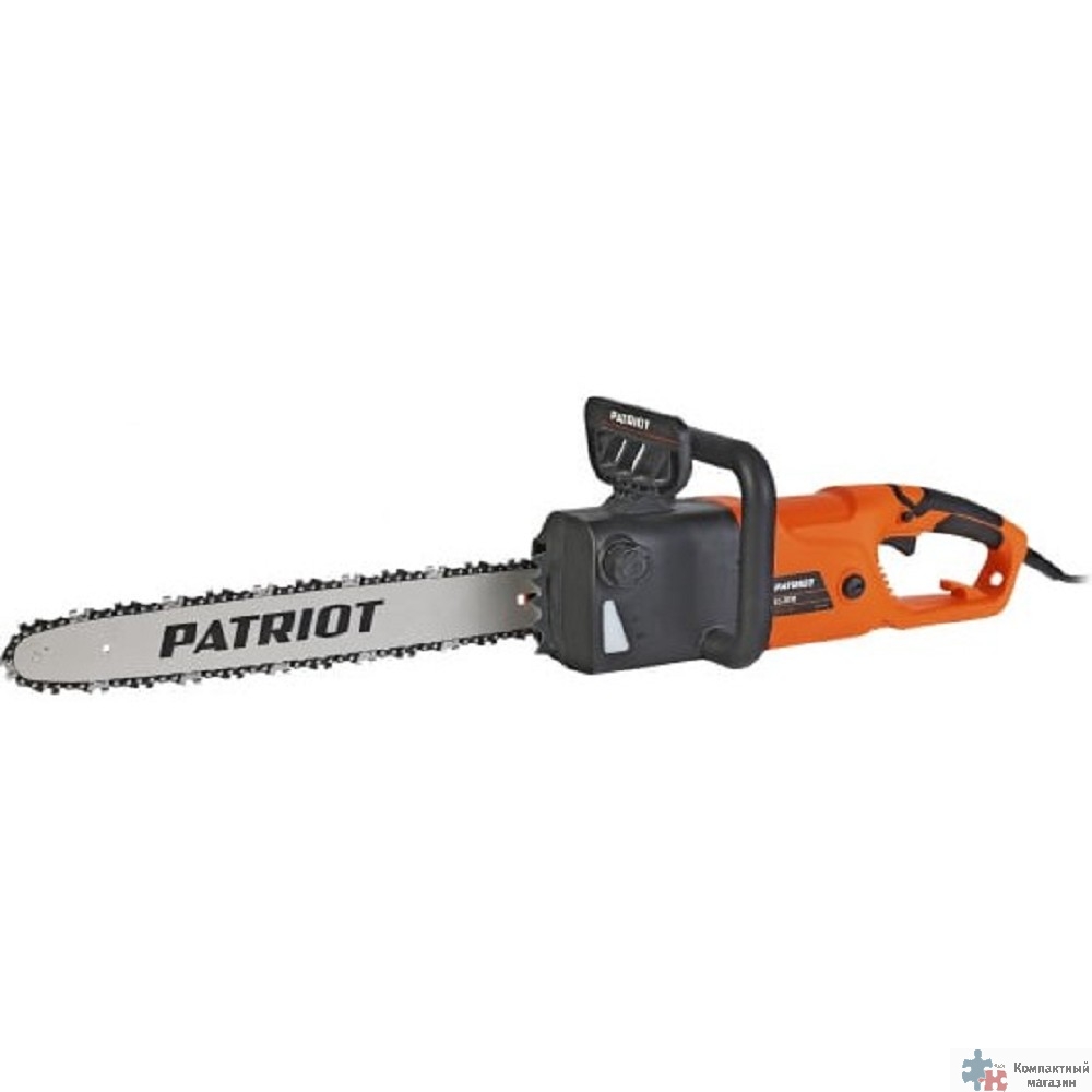 Пила цепная электрическая PATRIOT ES 2618 [220301526] {2.5кВт,18' шина, продольный двигатель, плавный пуск, бесключевая натяжка цепи}