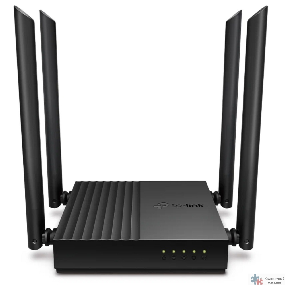 Повреждение упаковки TP-Link Archer C64 Двухдиапазонный гигабитный роутер Wi-Fi AC1200 с поддержкой Mesh и MU-MIMO