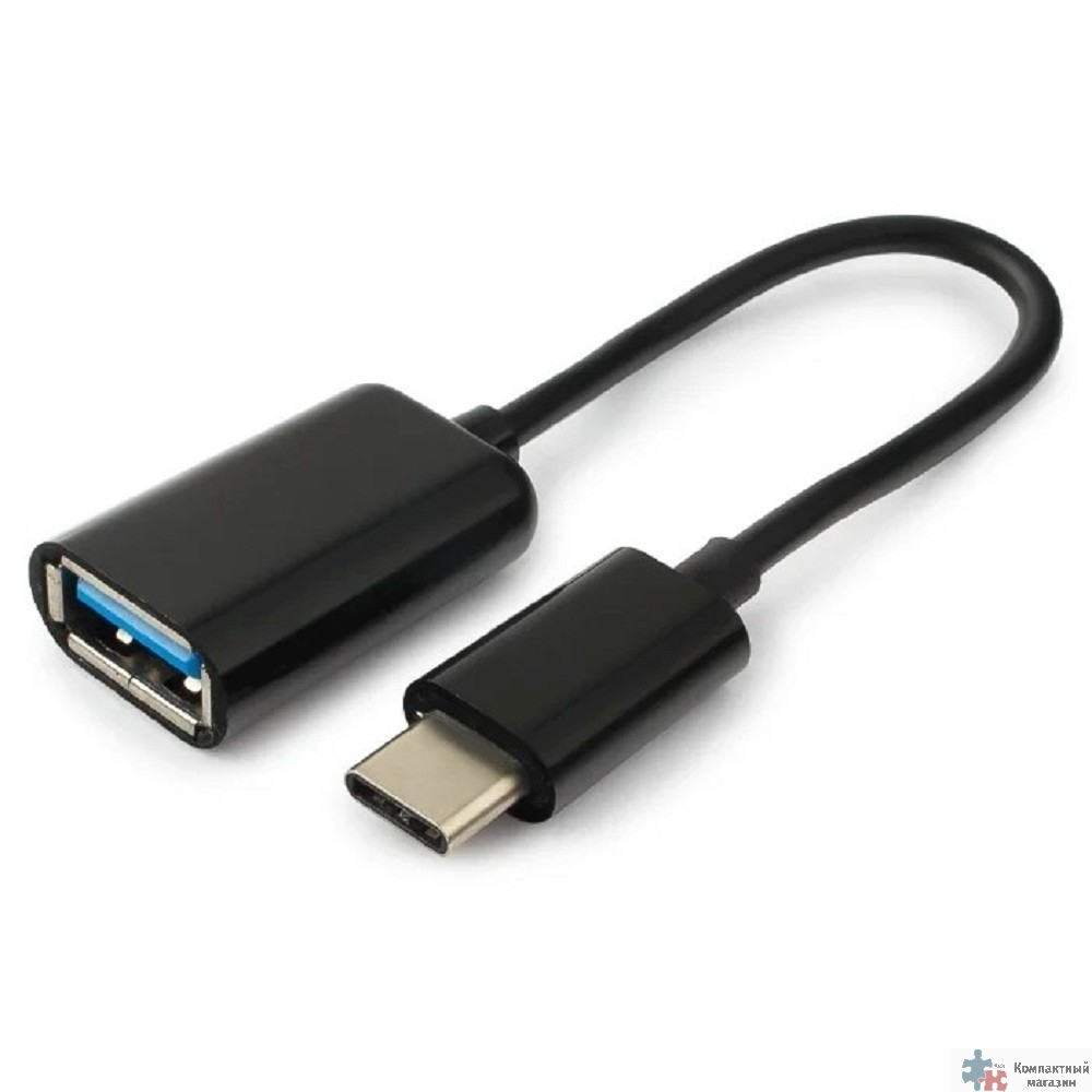 Cablexpert Переходник USB OTG, USB Type-C/USB 2.0F, пакет (A-OTG-CMAF2-01)