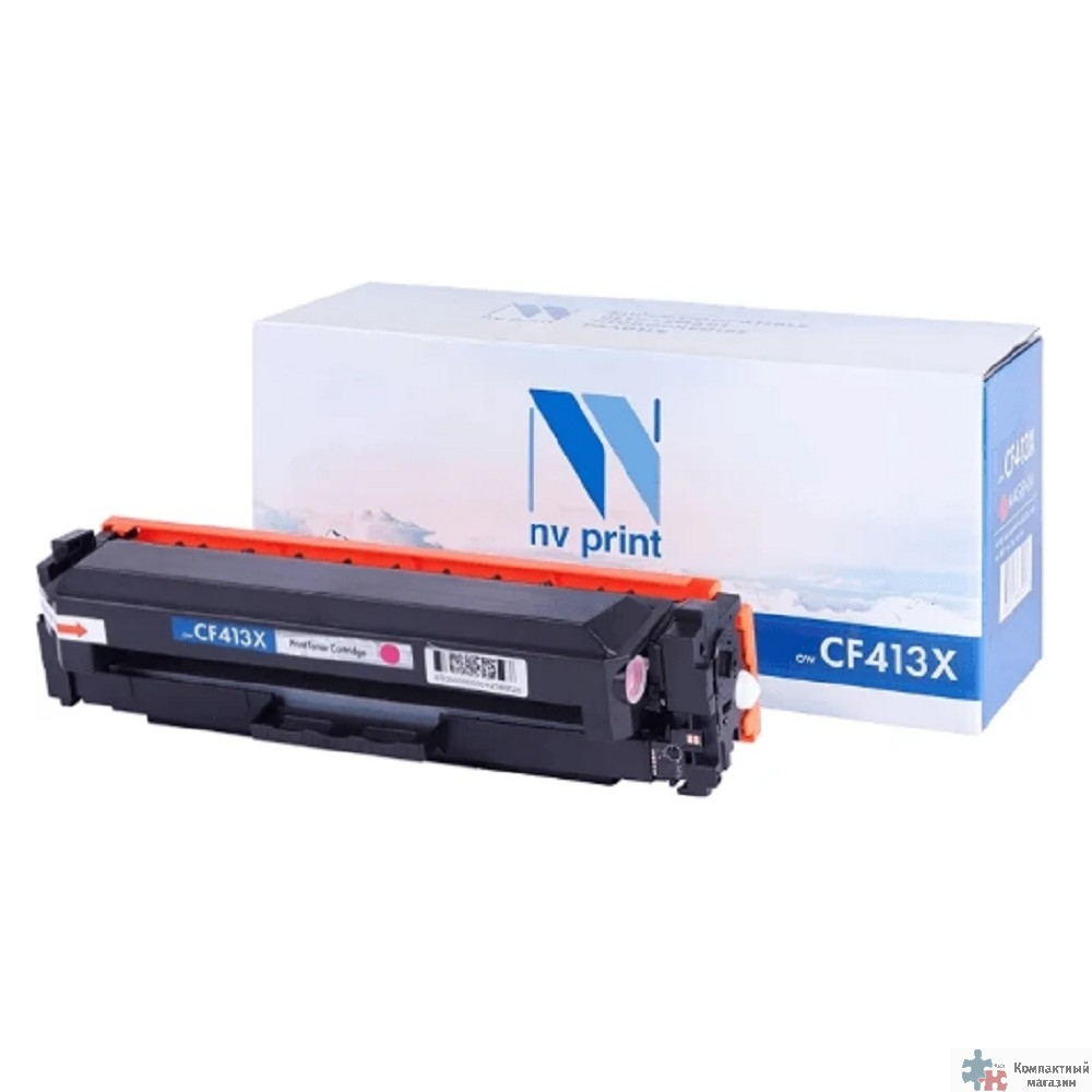 NV Print CF413X Картридж для HP Laser Jet Pro M377dw/M452nw/M452dn/M477fdn/M477fdw/M477fnw, Magenta, 5000 к