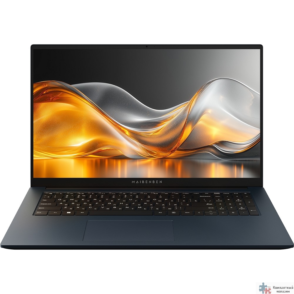 Maibenben Medio M17A [M17A-R574UMF1SLURE3] Blue 17.3" {FHD Ryzen 5 7430U/16Gb/512Gb/Linux/m+pad}