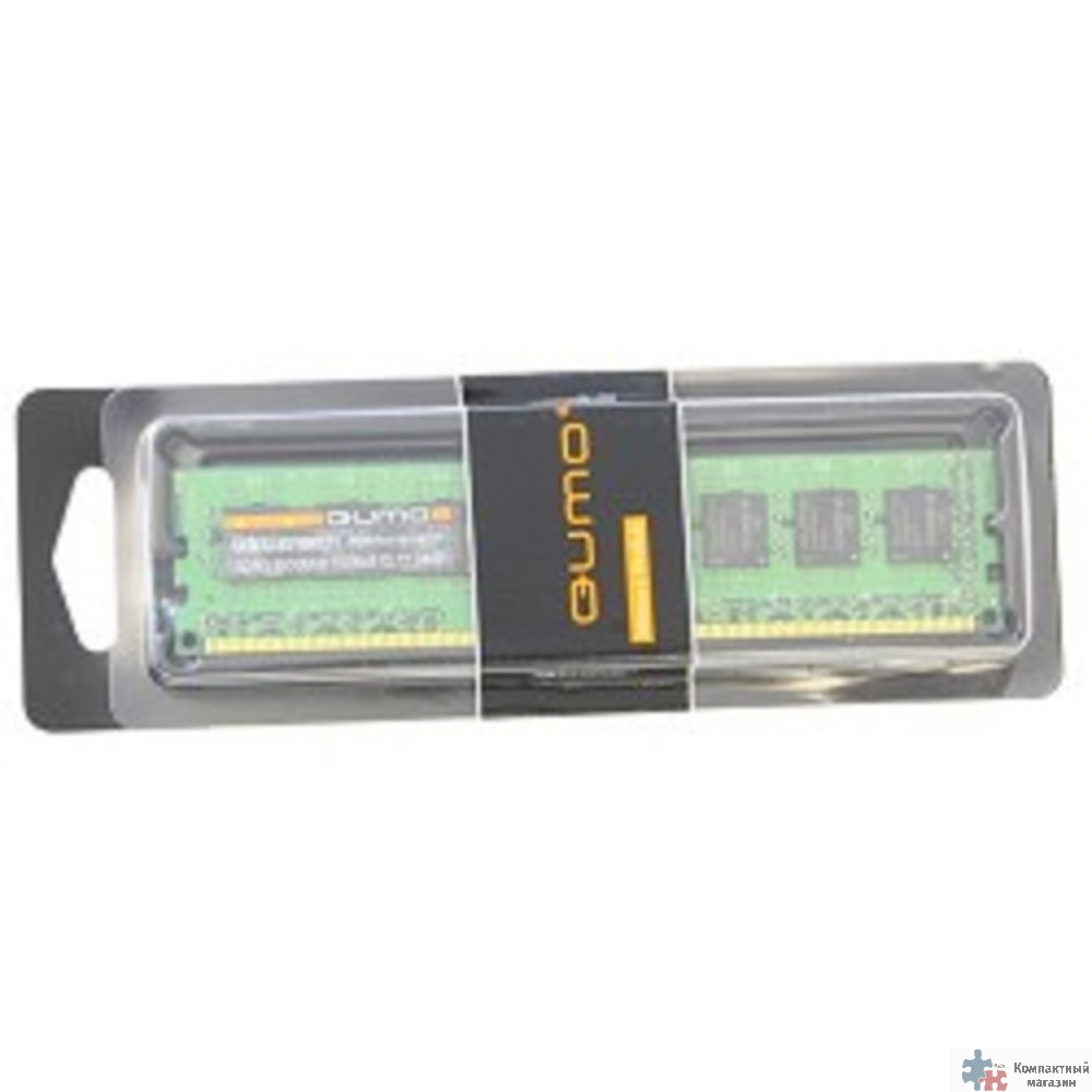 QUMO DDR3 DIMM 8GB (PC3-12800) 1600MHz QUM3U-8G1600C11(R) OEM/RTL