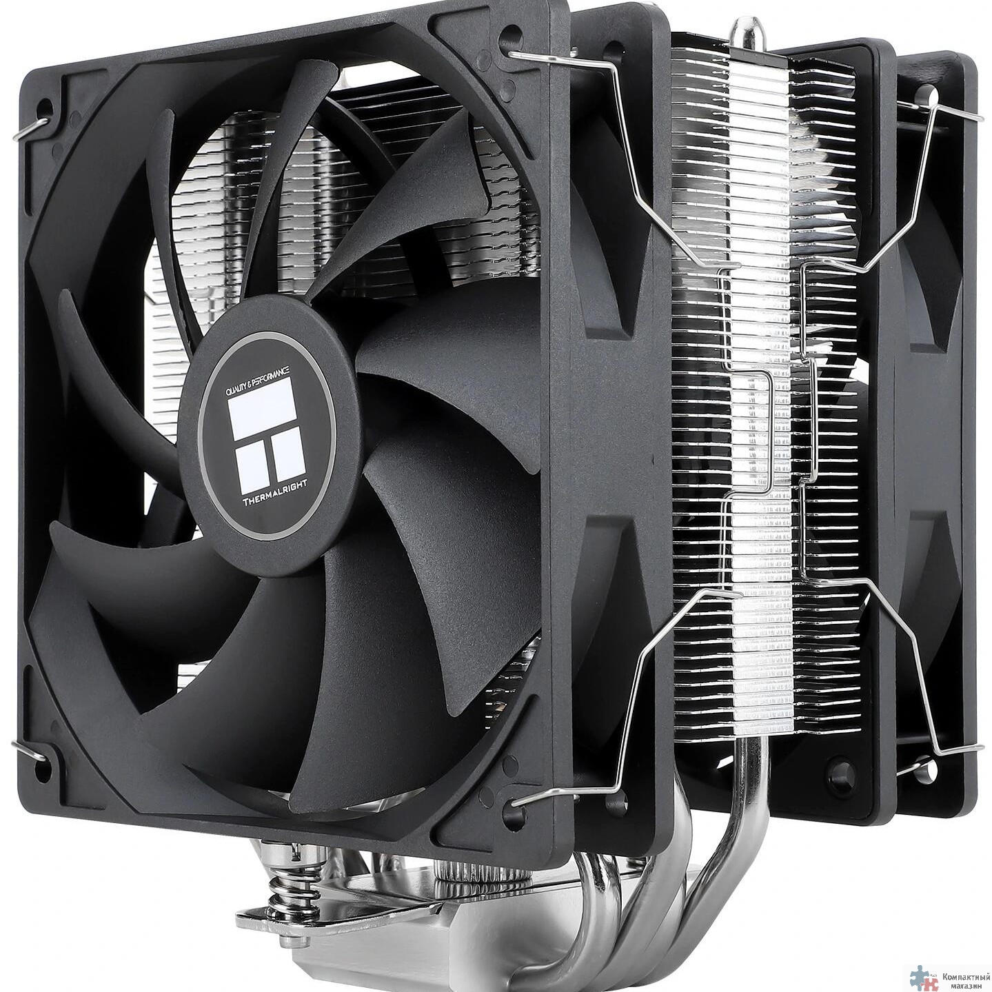 Thermalright Кулер Assassin X 120 Refined SE PLUS  LGA115X/1200/1700/AM4/AM5 (2x120mm PWM Fan, 4 тепл. трубки 6мм) / TRAX120RSEP