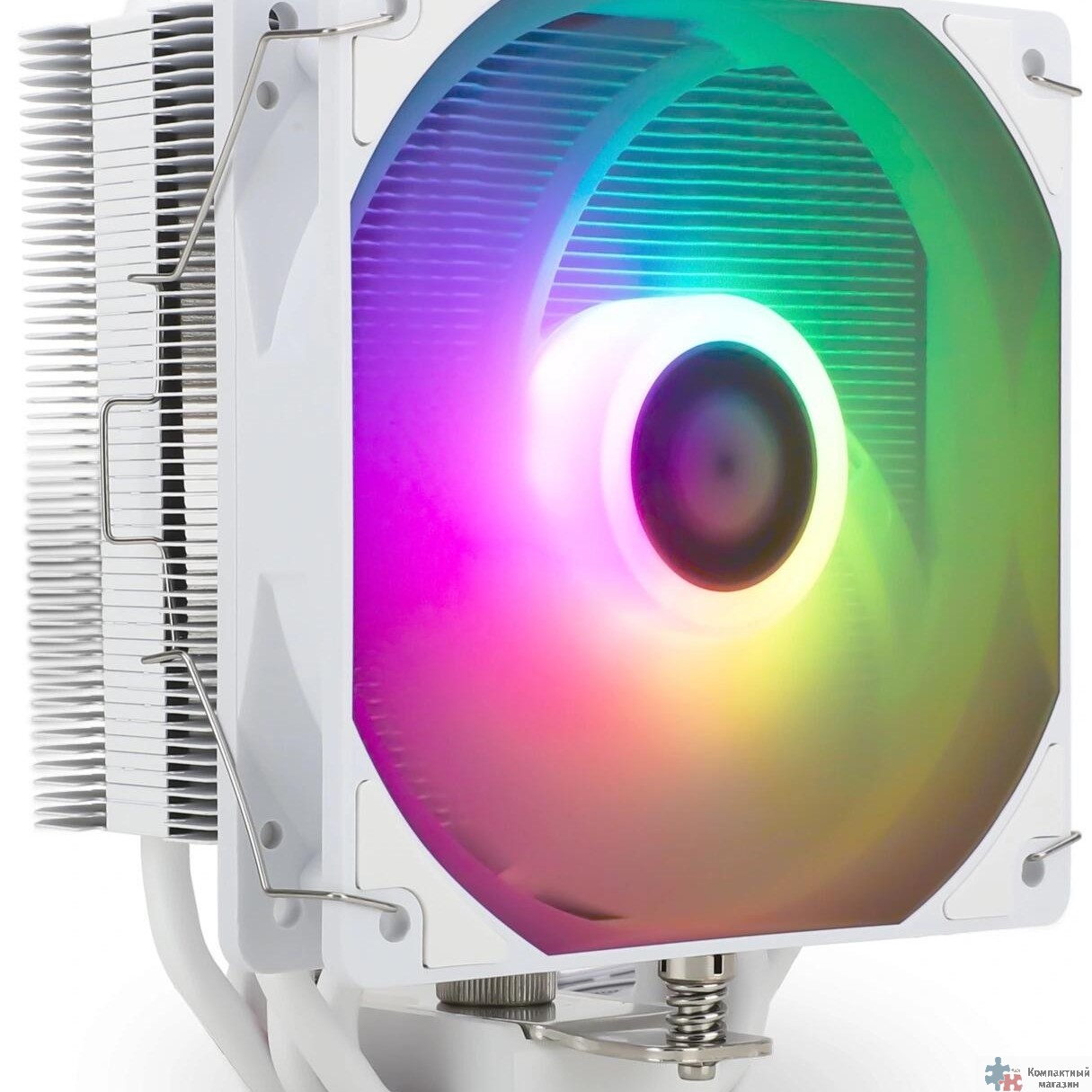 Thermalright Кулер Assassin King 120 SE White ARGB  LGA115X/1200/1700/AM4/AM5 (120mm ARGB PWM Fan, 5 тепл. трубок 6мм) / TRAK120SEAW
