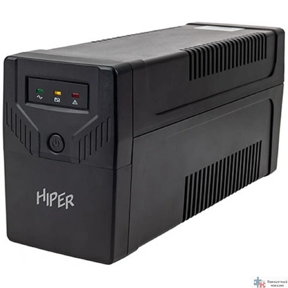 HIPER INLine LN-650F: Линейно-интерактивный 650VA/365W Розетки: 4 IEC АКБ: Свинцово-кислотная, 12В / 7 Ач