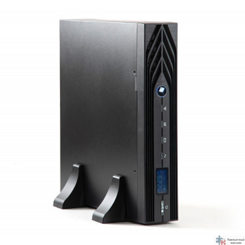 ИБП Бастион SKAT-UPS 1000-RACK-ON {Online, 1000ВА/900Вт, 2хЕВРО, SNMP/USB/RS-232/EPO, БЕЗ АКБ (2 шт 40-120 Ач или 4 шт SKAT BC 24/18 или BC 24/36), МПТ} (9902)