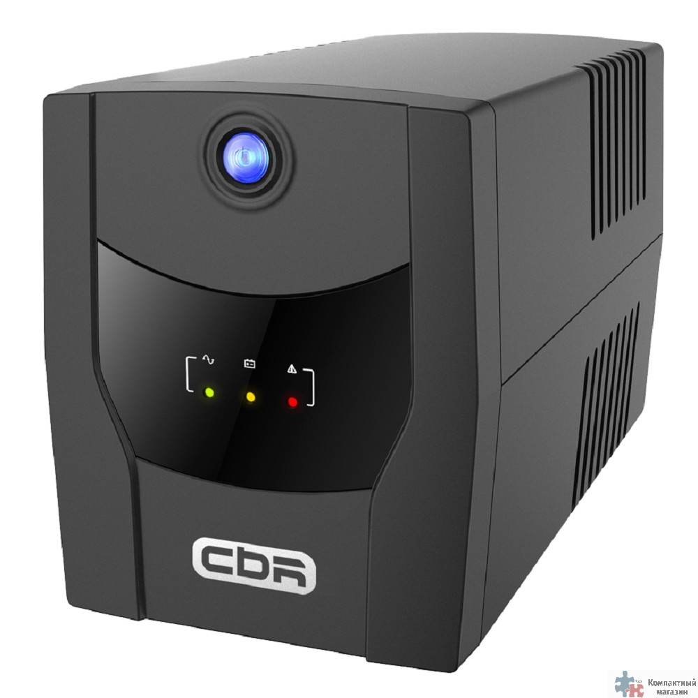 ИБП CBR QUANTUM QTM-1200 [Line Interactive 1200 VA / 720 W, 4 x EURO, HID-USB, RJ45] (QTM-1200T-4F-LCUC)