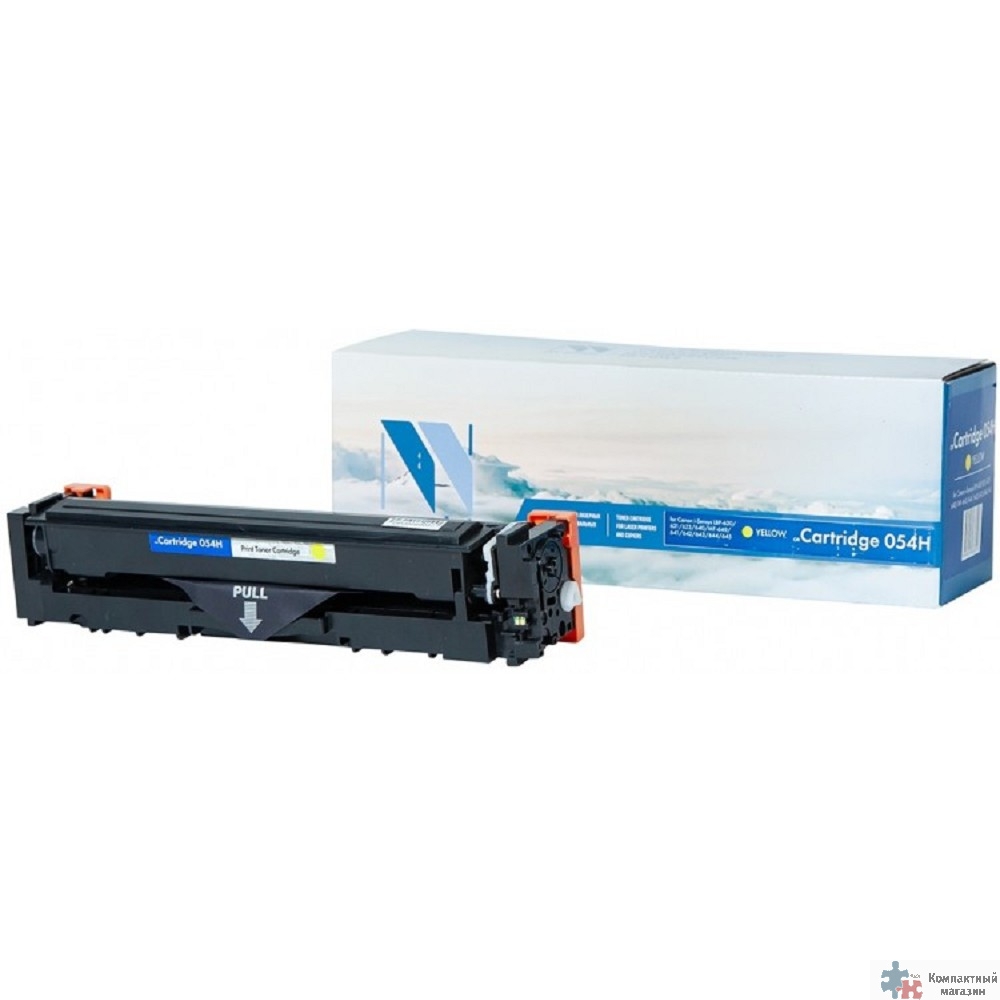 NV Print  Cartridge 054HY Картридж NV-054HY для Canon i-Sensys LBP-620/621/623/640/MF-640/641/642/643/644/645 (2300k) жёлтый