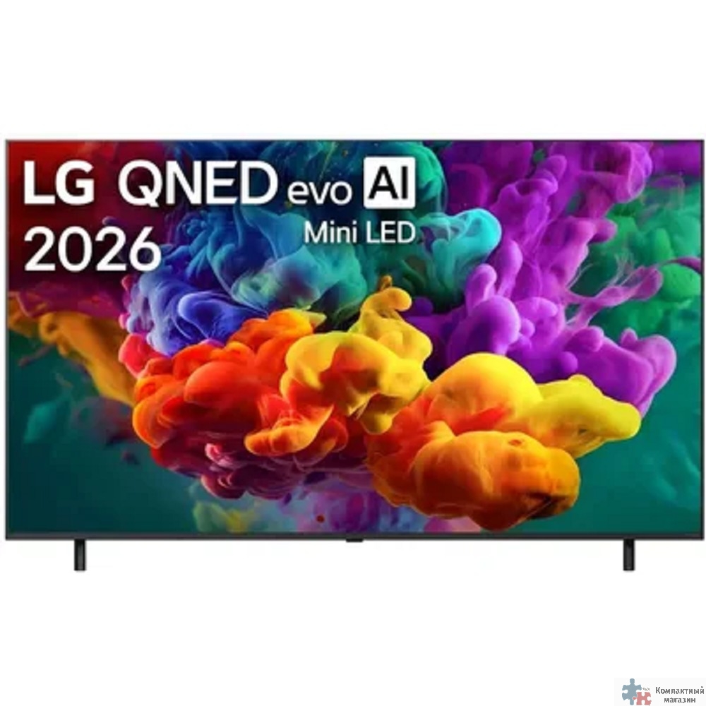 LG 65" 65QNED85B6C.ARUG черный титан 4K Ultra HD 120Hz DVB-T DVB-T2 DVB-C DVB-S DVB-S2 USB WiFi Smart TV
