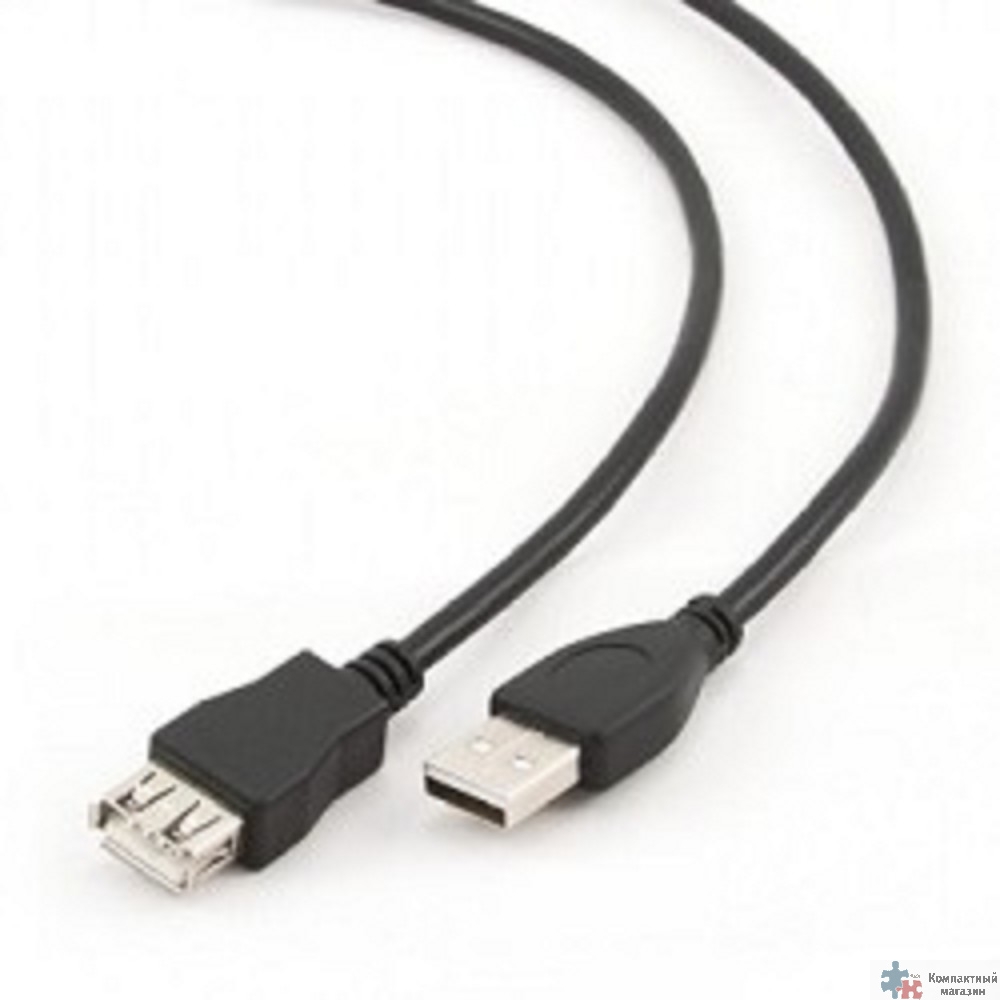 Gembird PRO CCP-USB2-AMAF-15C USB 2.0 кабель удлинительный 4.5м AM/AF  позол. контакты, пакет 