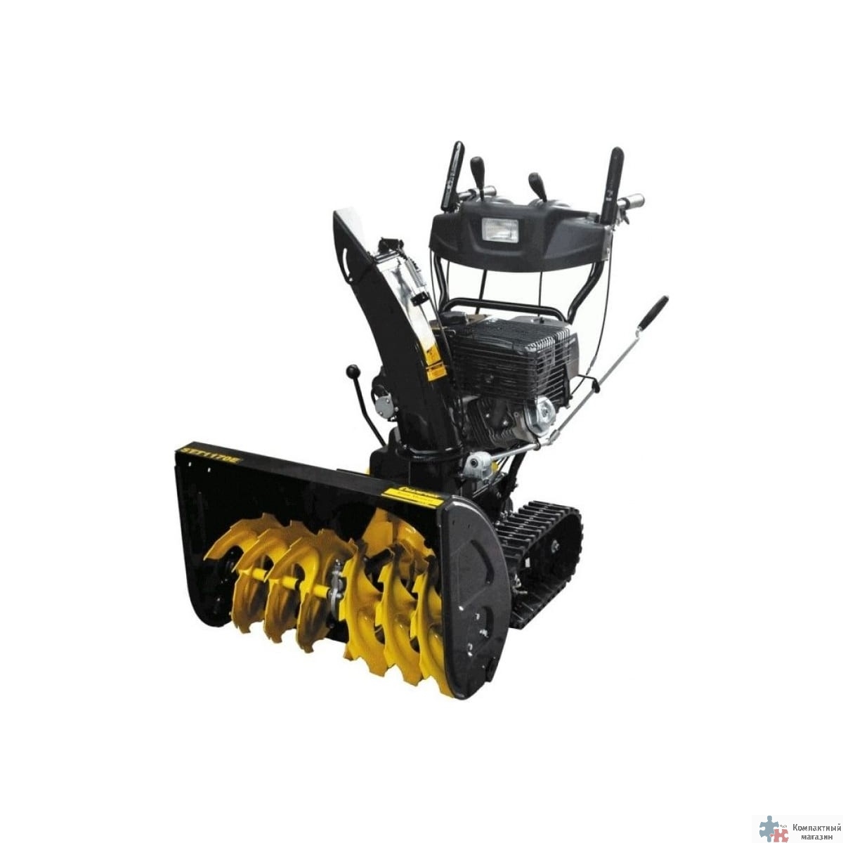 CHAMPION Снегоуборщик STT1170E { 6.5л 121кг эл.стартер,фара,обогрев рук } 