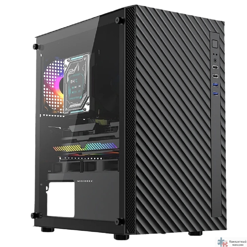 ACCORD mATX ACC-508 Black [ACC-508] 