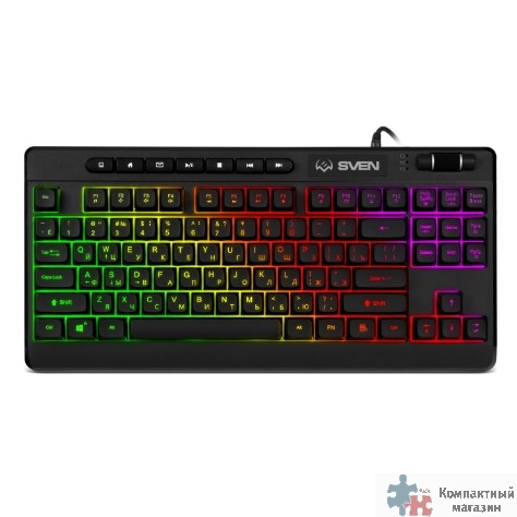 Клавиатура Sven KB-G8200 игровая (95кл, ПО, RGB-подсветка)