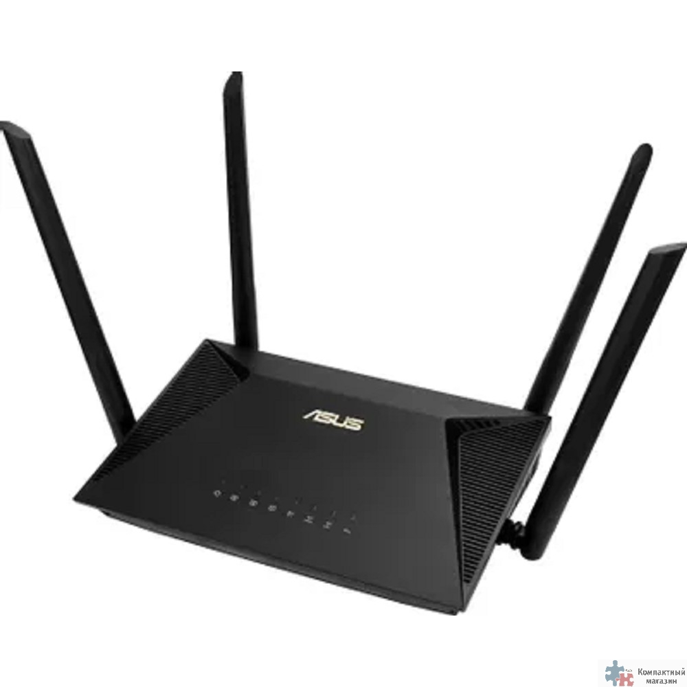 Повреждение упаковки ASUS RT-AX53U Беспроводной двухдиапазонный маршрутизатор AX1800 с поддержкой технологии MU-MIMO,  3G/4G и USB-портом, Wi-Fi 6 (ax)