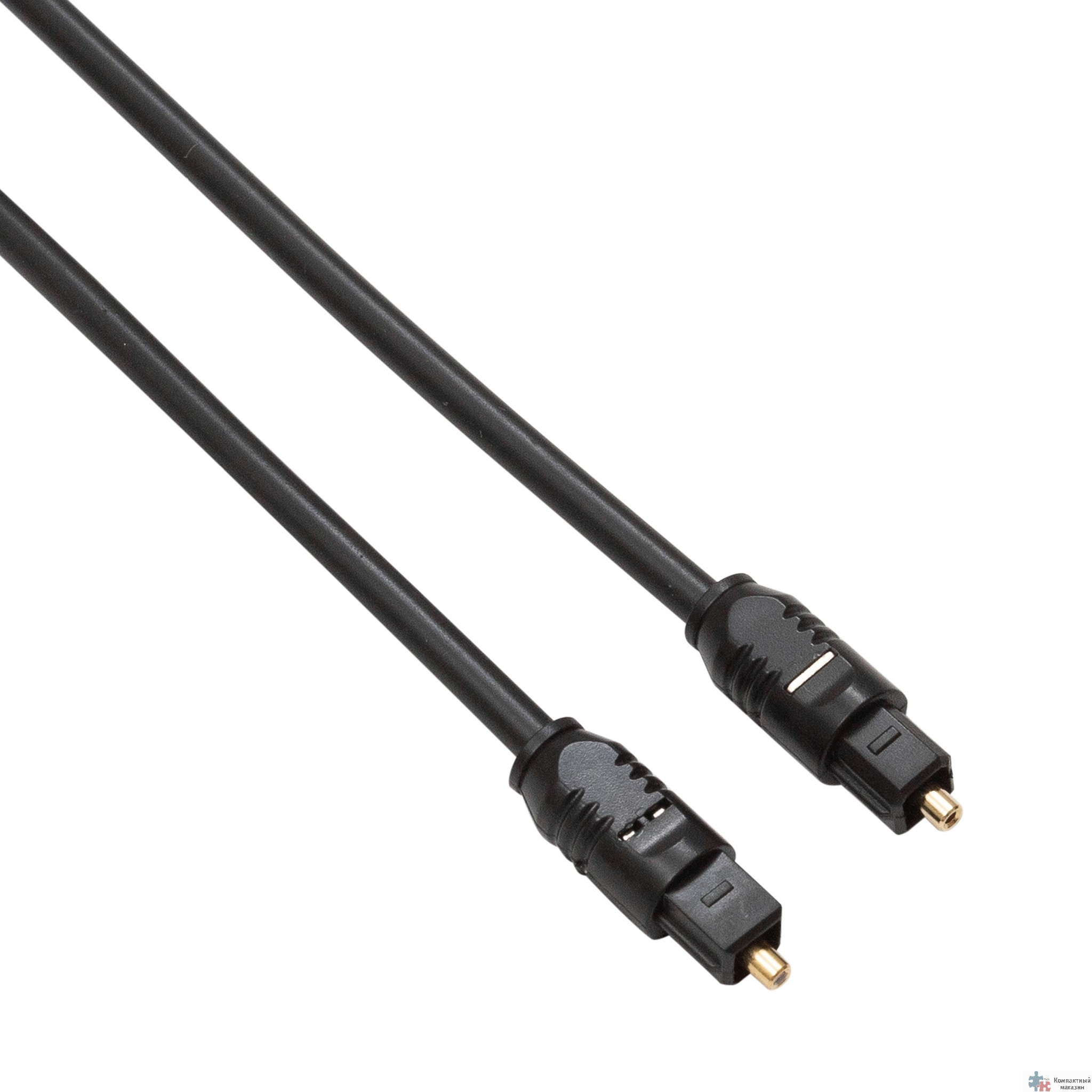 Bion Аудиокабель оптический, ODT Toslink (M) - ODT Toslink (M), 1 м [BXP-CC-OPT-1M]