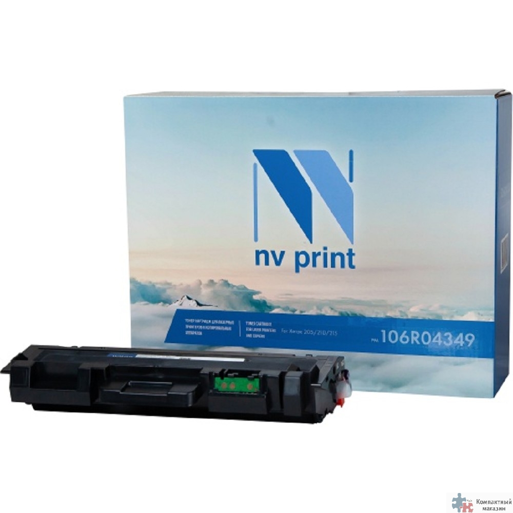 NV Print 106R04349  Тонер-картридж для Xerox B205/210/215 (6000k)