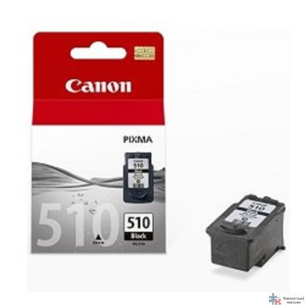 Canon PG-510Bk 2970B007 Картридж для PIXMA MP240, 260, 480, MX320, 330, черный, 220стр.  2970В007/  2970B001