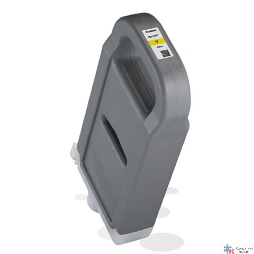 Canon PFI-710Y 2357C001 Картридж для CANON imagePROGRAF iPF TX-2000, iPF TX-3000, iPF TX-4000, 700 мл.