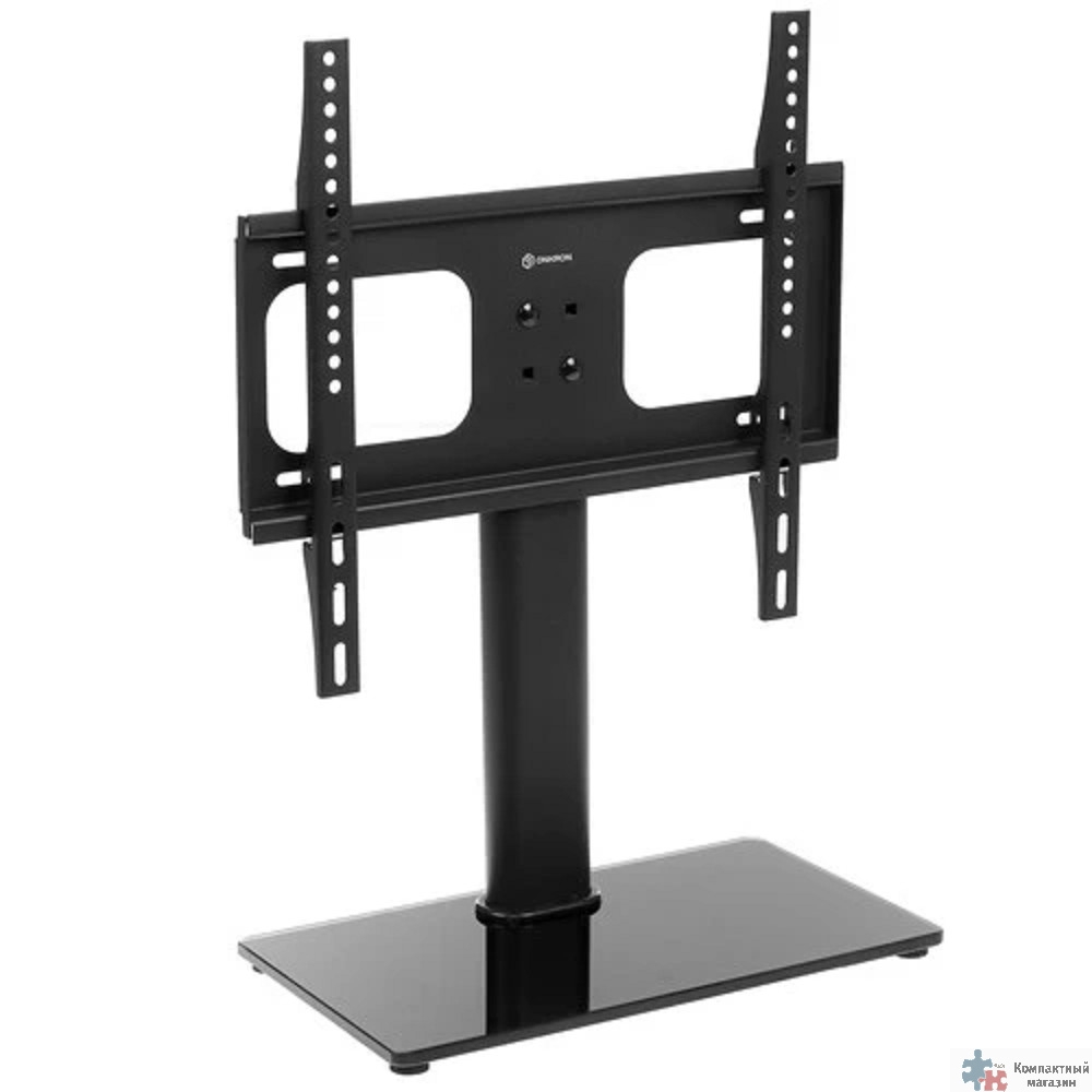 ONKRON PT1 черный {Для телевизоров диагональю 26"-55"VESA: 75x75, 100x100, 100x200, 200x100, 200x200, 200x300, 200x400, 300x100, 300x200, 300x300, 300x400, 400x200, 400x300, 400x400 мм}
