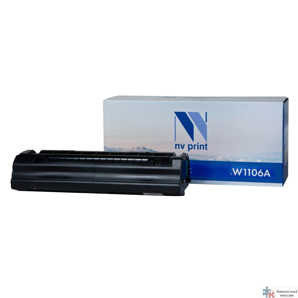 Повреждение упаковки NV Print  W1106A  Тонер-картридж для HP 107a/107w/135w/135a/ (1000k) с чипом