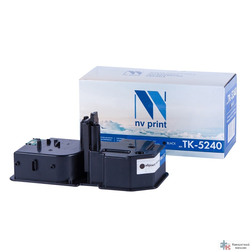 Тонер-картридж NVP NV-TK-5240 Black для Kyocera Ecosys P5026cdn/P5026cdw/M5526cdn/M5526cdw (4000k)