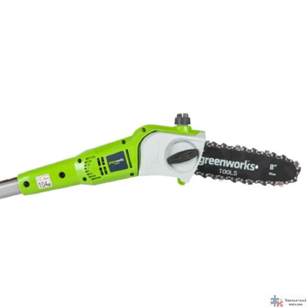 Greenworks G24PS20 Высоторез/Сучкорез аккумуляторный, 24V, 20 см, без АКБ и ЗУ [2000107]