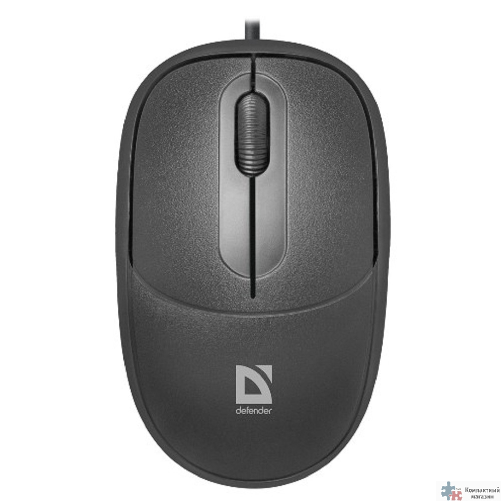 Defender Datum MS-980 черный [52980] {Проводная оптическая мышь, 3 кнопки,1000dpi}