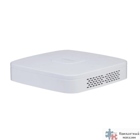DAHUA DHI-NVR4116-EI 16-канальный IP-видеорегистратор 4K, H.265+, видеоаналитика, входящий поток до 256Мбит/с, 1 SATA III до 16Тбайт