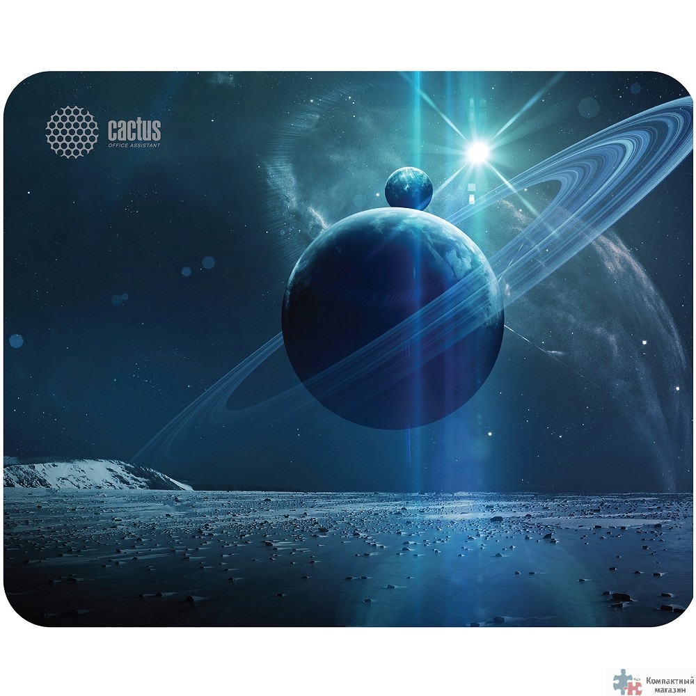 Коврик для мыши Cactus Saturn 300x250x2мм (CS-MPC-P03M)