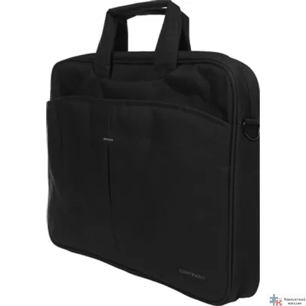 Сумка Continent CC-012 Black {нейлон, до 15,6", черный}
