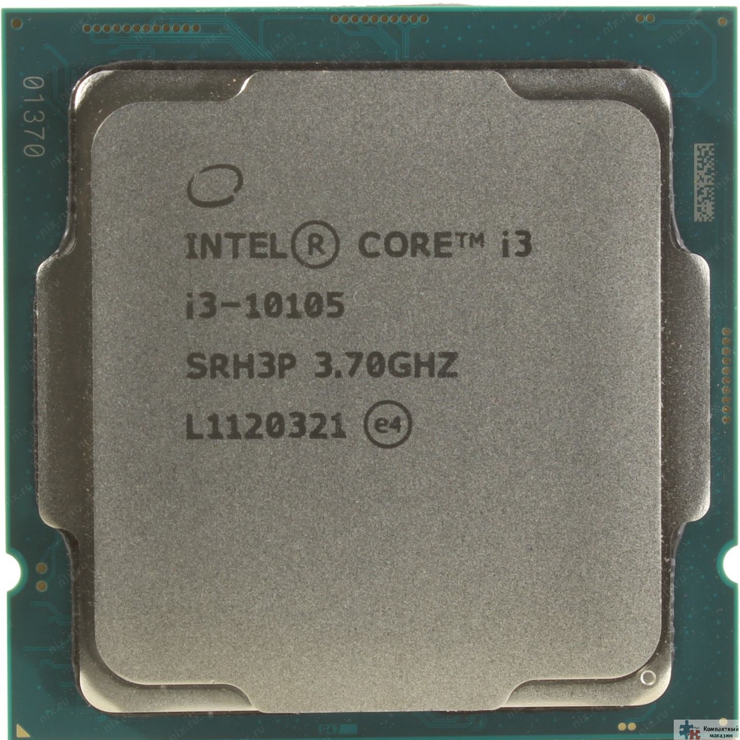 CPU Intel Core i3-10105 OEM {3.7GHz, 6MB, LGA1200}