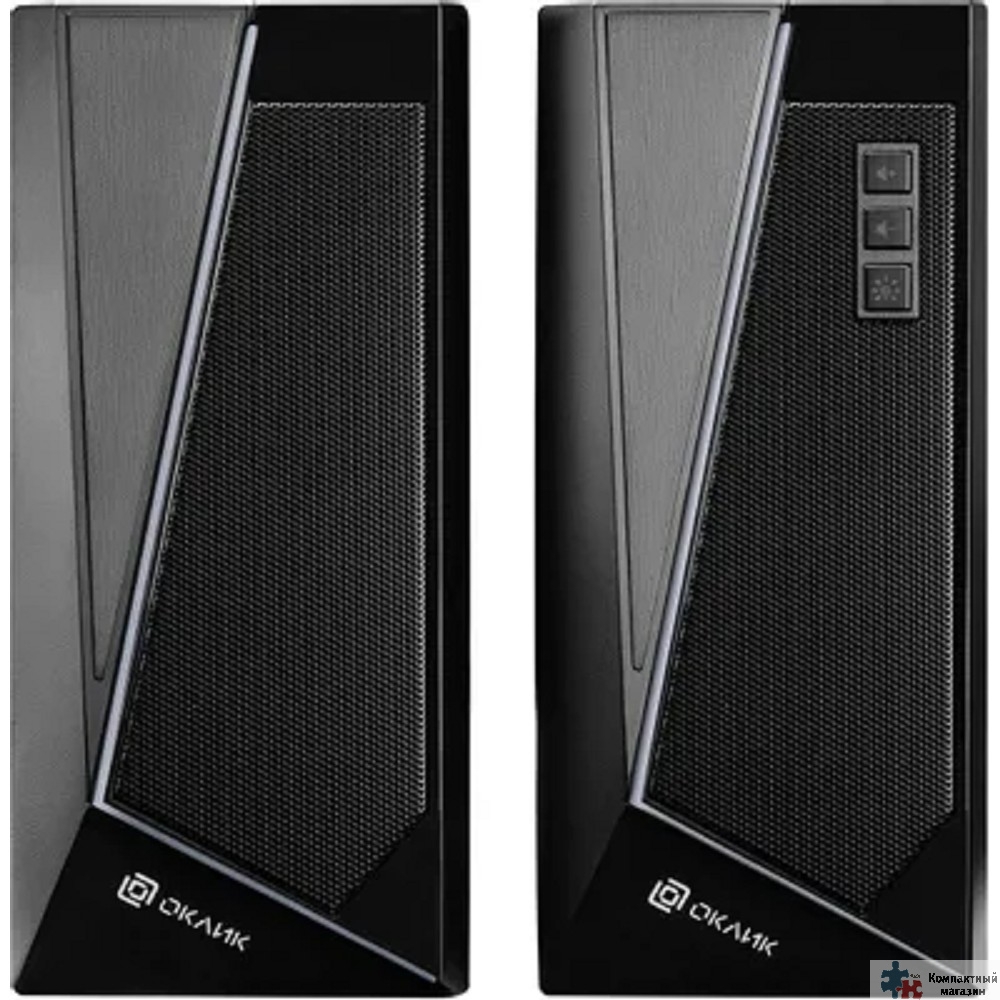 Oklick OK-125 2.0 черный 6Вт