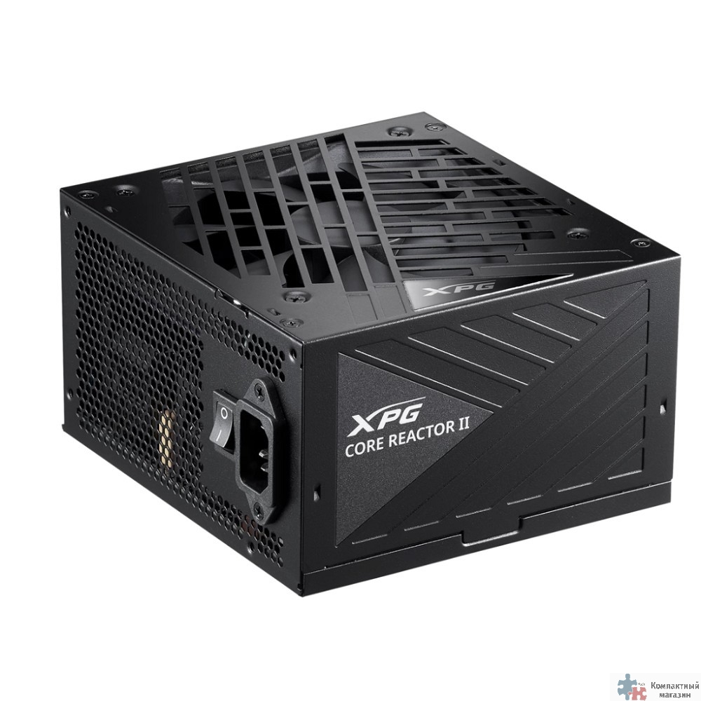 XPG CORE REACTOR II 1200 (ATX 3.1 1200W, Full Modular,  PWM 135mm FDB fan, Active PFC, DC to DC,Half-Bridge & LLC converter, 80+ GOLD, all Japanese capasitors) RET