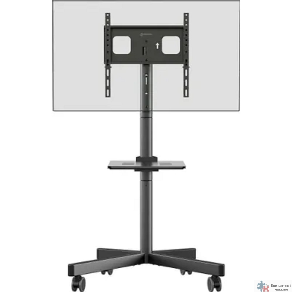 ONKRON TS1137 черный {Стойка для телевизора  23"-60" макс.45кг напольный мобильный}